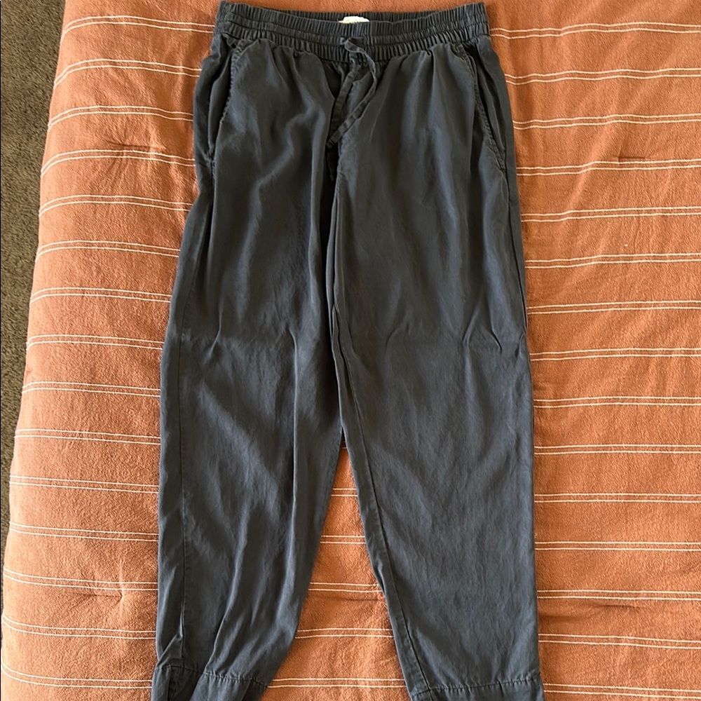 Everlane Gray Cropped Pants in Buttersmooth